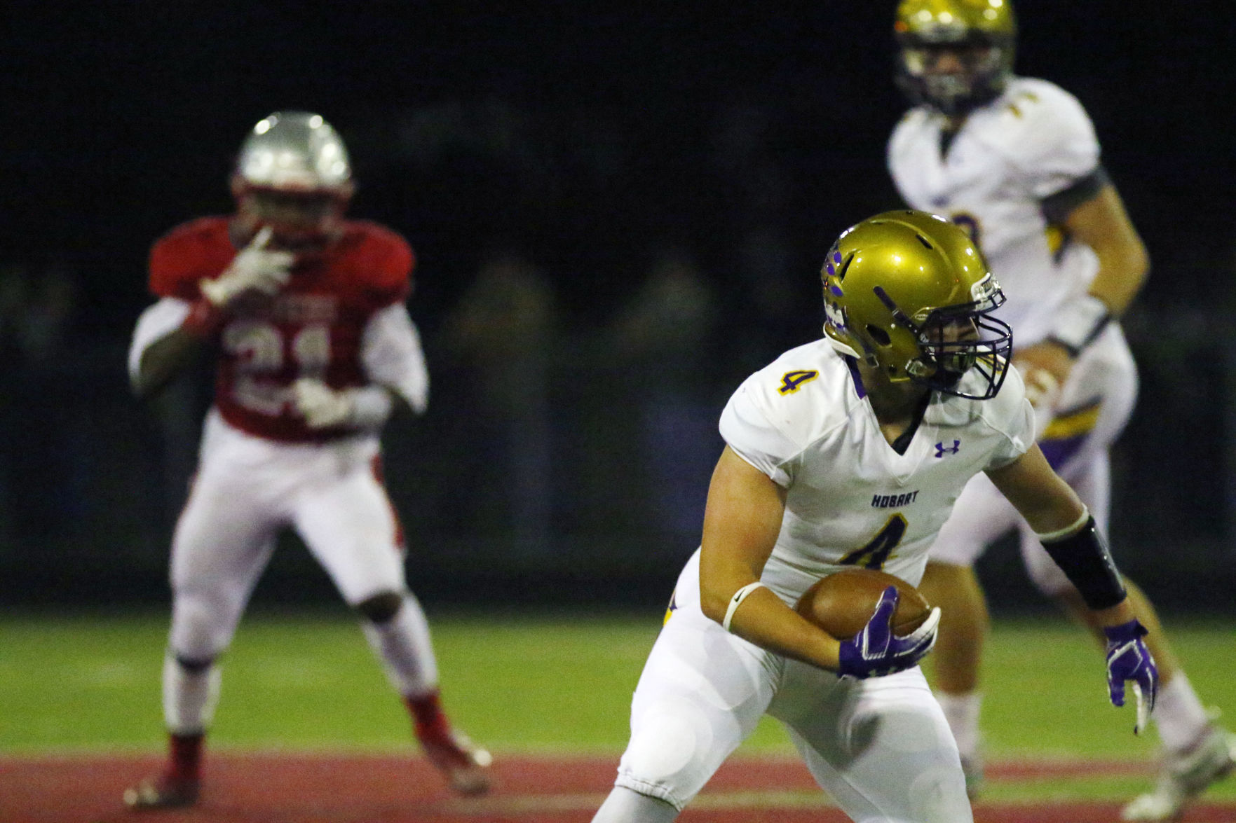 Gallery: 4A football sectional first round: Hobart vs. Morton